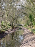 Monmouthshire and Brecon Canal - still with no water