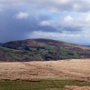 The view over Dyffryn Crawnon valley to Tor-y-Foel