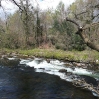 A small waterfall on the River Usk