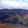 The view over Talybont Reservoir from Tor-y-Foel