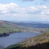 The view over Talybont Reservoir from Tor-y-Foel