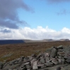 The view north west from a cairn on Craig-y-Fan-Ddu looking towards Pen-y-Fan