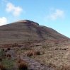 The route up to Pen-y-Fan