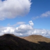 Looking back to Corn Du and Pen-y-Fan from Graig-Fan-Ddu