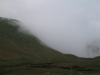 Coast to Coast - Day 3 - the Wythburn Trap was just over the ridge as the cloud rolled in from Grasmere