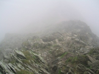 Coast to Coast - Day 4 - Striding Edge was down there somewhere in the mist