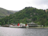 Coast to Coast - Day 4 - Coming into dock in Glenridding.