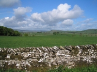 Coast to Coast - Day 7 - a good start to the day with blue sky and fluffy white clouds