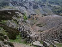 Coast to Coast - Day 9 - North Hush, with views to the hushes on the other side of the valley