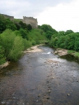 Coast to Coast - Day 11 - the river Swale flowing out of Richmond