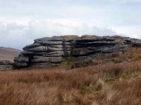 Bodmin Moor, stack of rocks