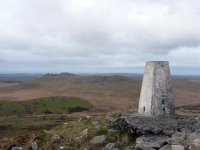 The view north from Bodmin Moor