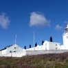 The Lizard Lighthouse and foghorn