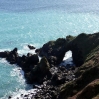 A door in the cliffs near The Lizard