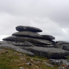 Stacks of rocks on Bodmin Moor