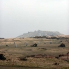 The view of Stowes Hill with The Hurlers stone circles in the foreground