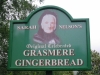 Grasmere Gingerbread sign of Sarah Nelson - the originator of this delicious biscuit