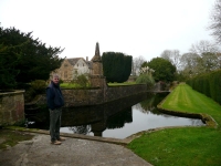 The moat at Chantmarle, was that to keep the police in??