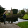 The moat at Chantmarle, was that to keep the police in??