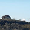 Walking along the ridge at Win Green