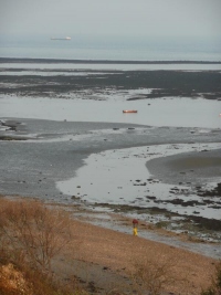 The view across Bembridge Ledge, IoW