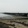 The pier at Ryde, the starting point for the walk round the island