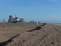 The two nuclear power stations at Dungeness