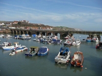 The harbour at Folkestone