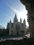 Rochester Cathedral from the Castle