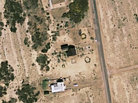 Derek Jarman\'s garden from GoogleEarth