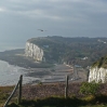 The view back down to St Margaret\'s Bay