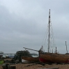 Fishing boat on the beach