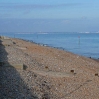 The view across Pegwell Bay to Ramsgate