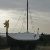 Viking Ship at Pegwell Bay