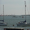 A view across to the Isle of Sheppey bridge