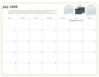 Kiva Calendar 2008 - July