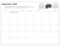 Kiva Calendar 2008 - September