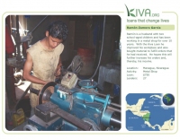 Kiva Calendar 2008 - RamÃ³n Zamora GarcÃ­a (October)