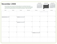 Kiva Calendar 2008 - November