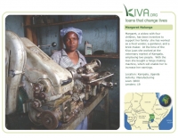 Kiva Calendar 2008 - Margaret Nalunga (January 2009)