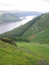 Day 3 - The view north up Thirlmere from Comb Crag (on the way up to Helvellyn