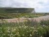 The view across Cuckmere Haven towards the east