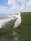 Views of Seven Sisters looking west towards Cuckmere Haven