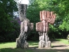 Yorkshire Sculpture Park, June 2007. Two Standing Figures by Frederico Assler