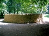 Yorkshire Sculpture Park, June 2007. Outclosure by Andy Goldsworthy - view from outside