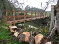 The recently reopened bridge over the River Ouse, guess I was lucky as I did not check it was reopened