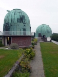 Telescope domes at the former Royal Observatory at Herstmonceux