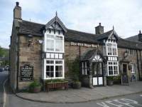 The Old Nags Head, the start of the Pennine Way in Edale