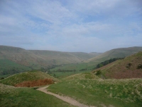 The view north from above Upper Booth