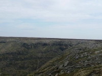 Kinder Downfall from the south